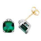 9ct White Gold Earrings