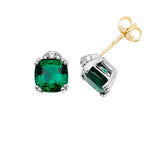 9ct White Gold Earrings