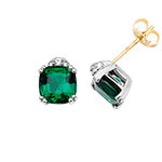9ct White Gold Earrings