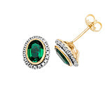 9ct White Gold Earrings