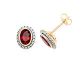 9ct White Gold Earrings