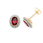 9ct White Gold Earrings