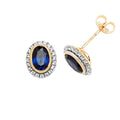 9ct White Gold Earrings