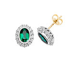 9ct White Gold Earrings