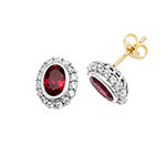 9ct White Gold Earrings