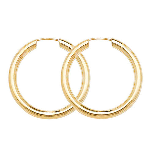 Clustdlysau Aur Melyn 9ct