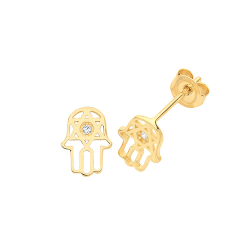 9ct Yellow Gold Earrings