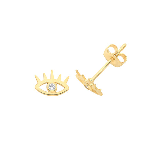 9ct Yellow Gold Earrings