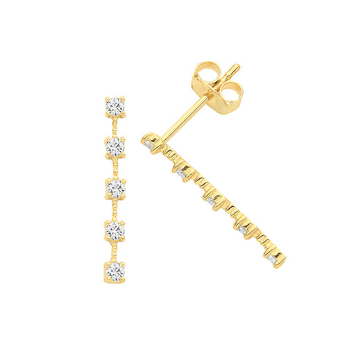 9ct Yellow Gold Earrings