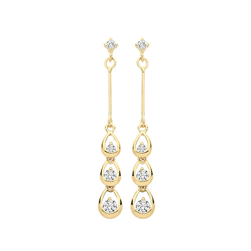 9ct Yellow Gold Earrings