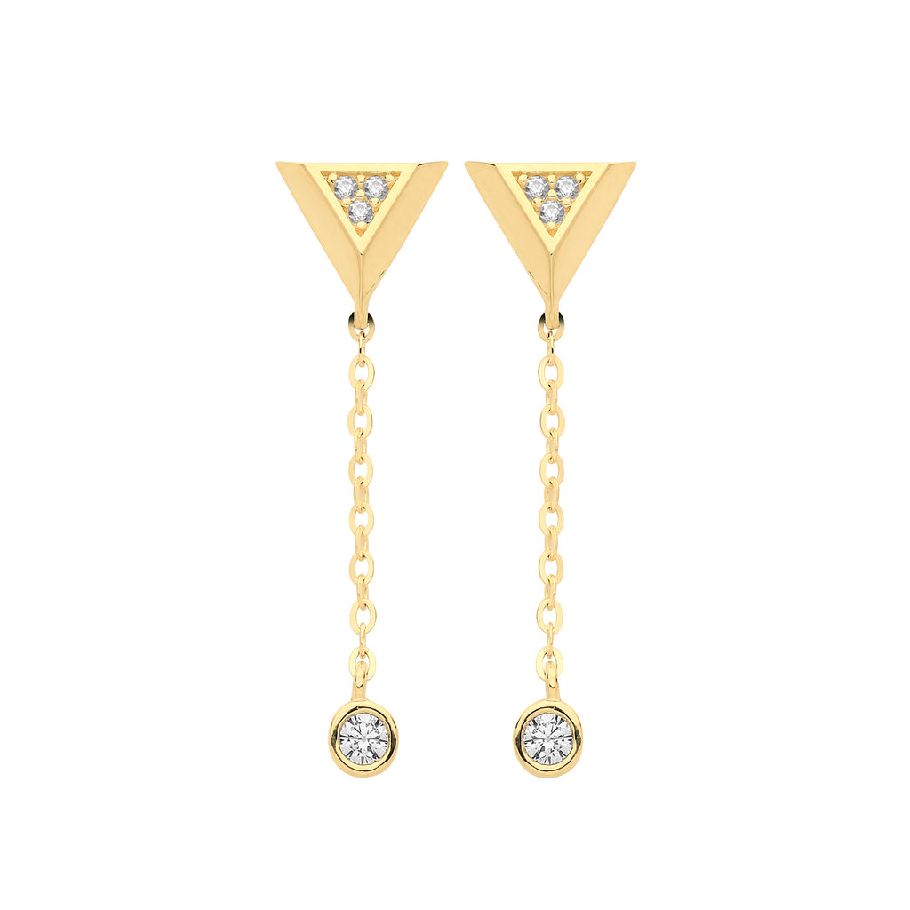 9ct Yellow Gold Earrings