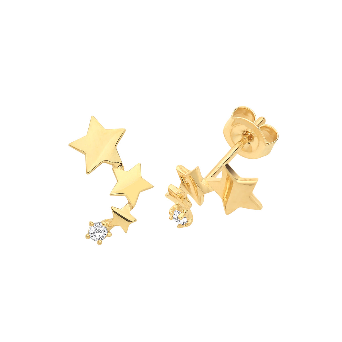 9ct Yellow Gold Earrings