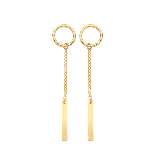9ct Yellow Gold Earrings