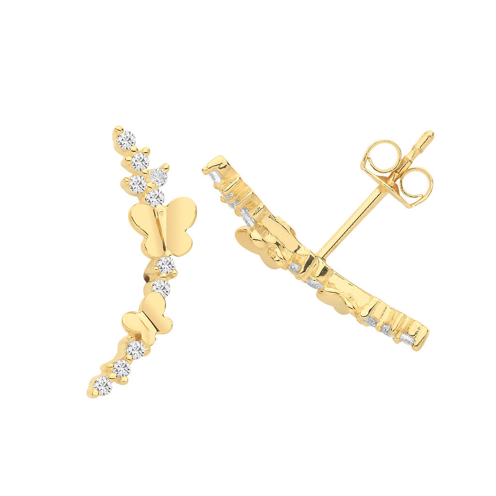 9ct Yellow Gold Earrings