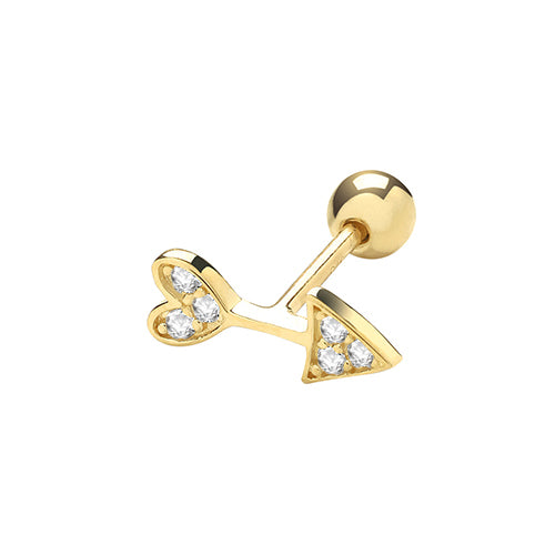 9ct Yellow Gold Earrings