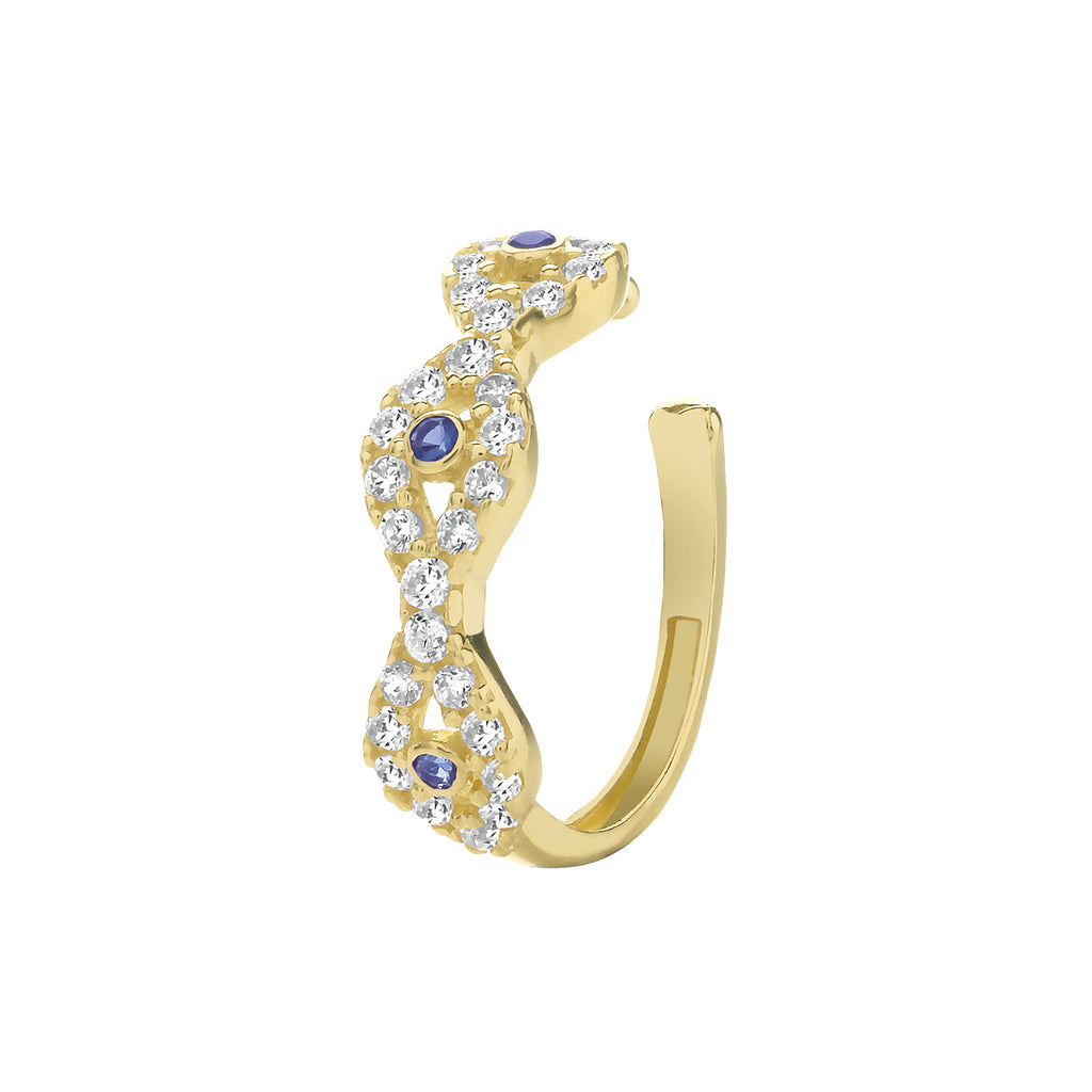 9ct White Gold Earrings