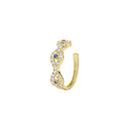 9ct White Gold Earrings