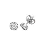 9ct White Gold Earrings