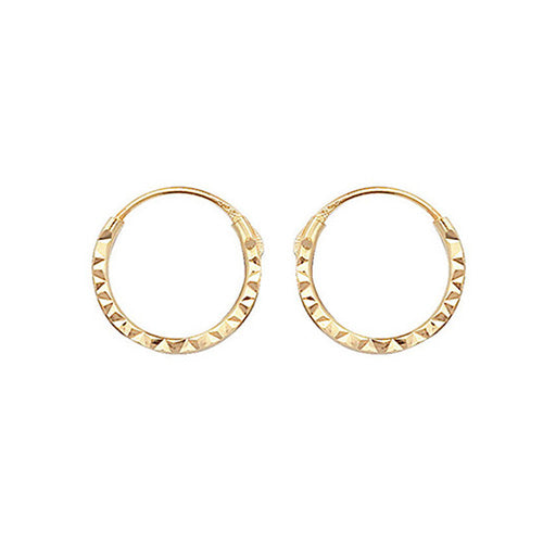 9ct Yellow Gold Earrings