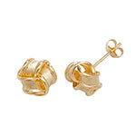 Clustdlysau Aur Melyn 9ct