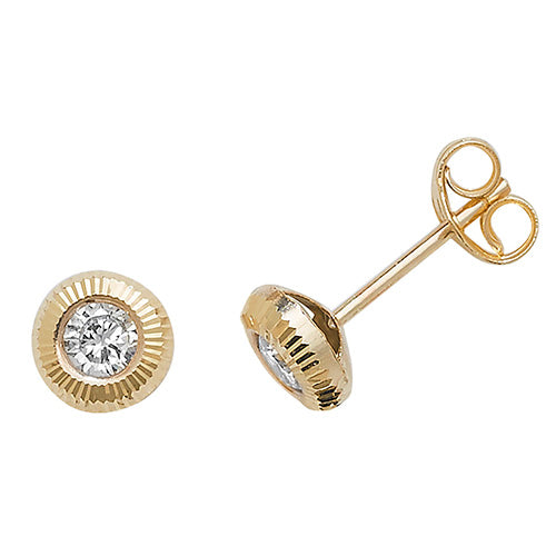 9ct Yellow Gold Earrings