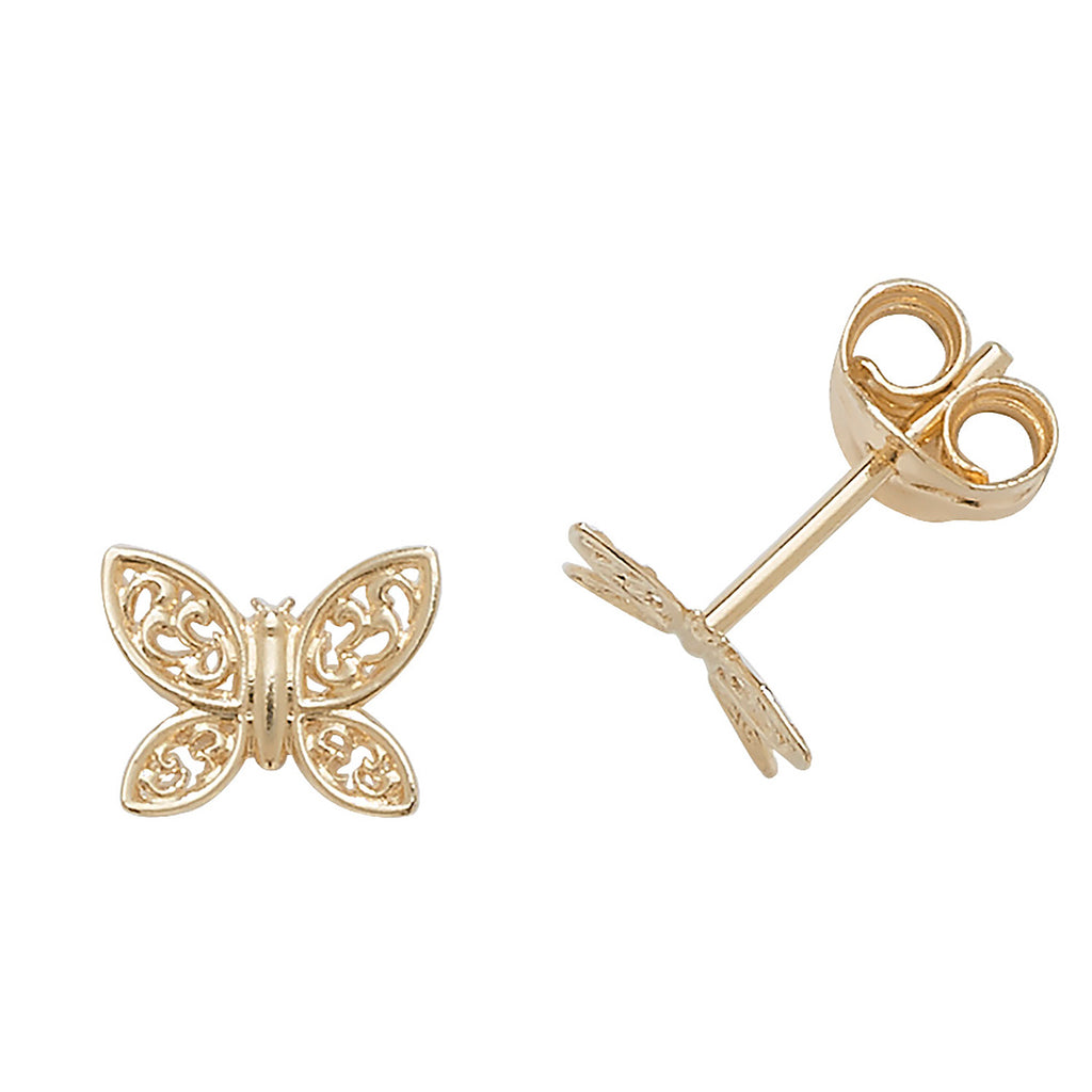 9ct Yellow Gold Earrings