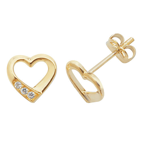 9ct Yellow Gold Earrings