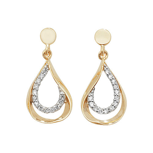 9ct Yellow Gold Earrings