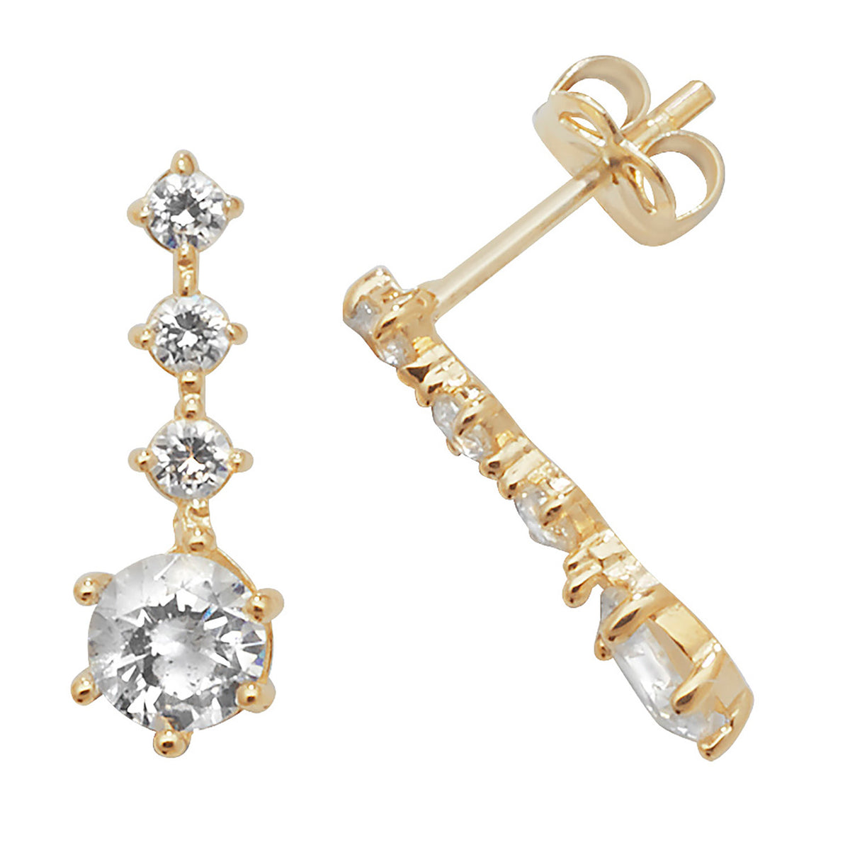 9ct Yellow Gold Earrings