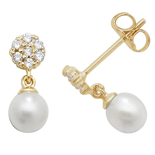 9ct Yellow Gold Earrings