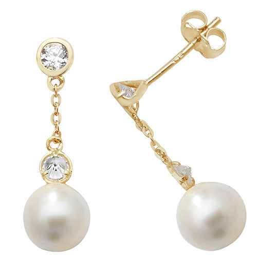 9ct Yellow Gold Earrings