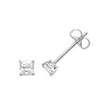 9ct White Gold Earrings
