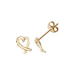 Clustdlysau Aur Melyn 9ct