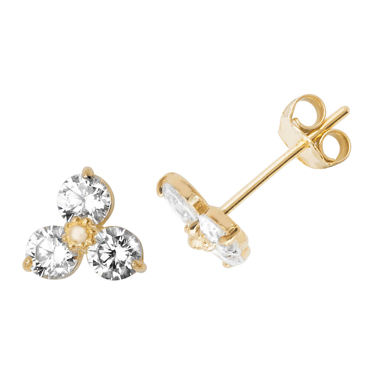 9ct Yellow Gold Earrings