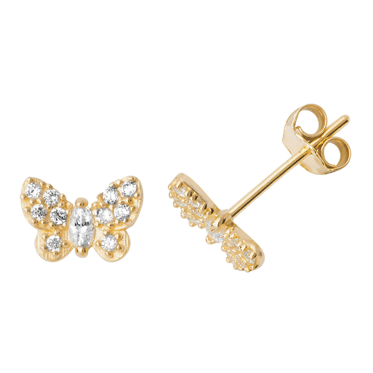 9ct Yellow Gold Earrings