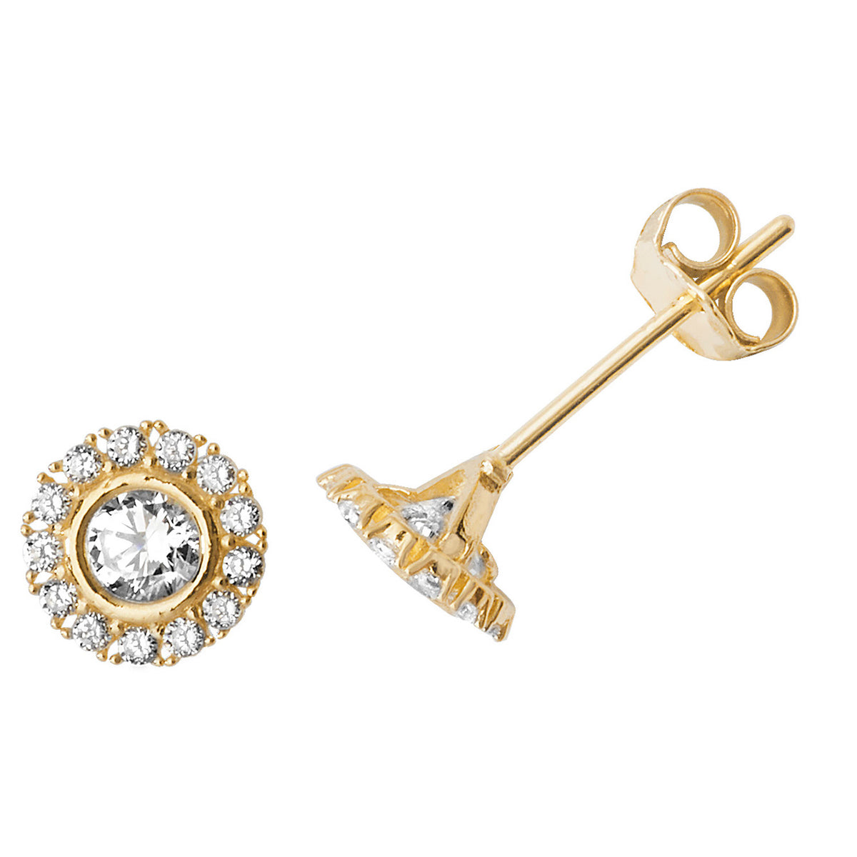 9ct Yellow Gold Earrings