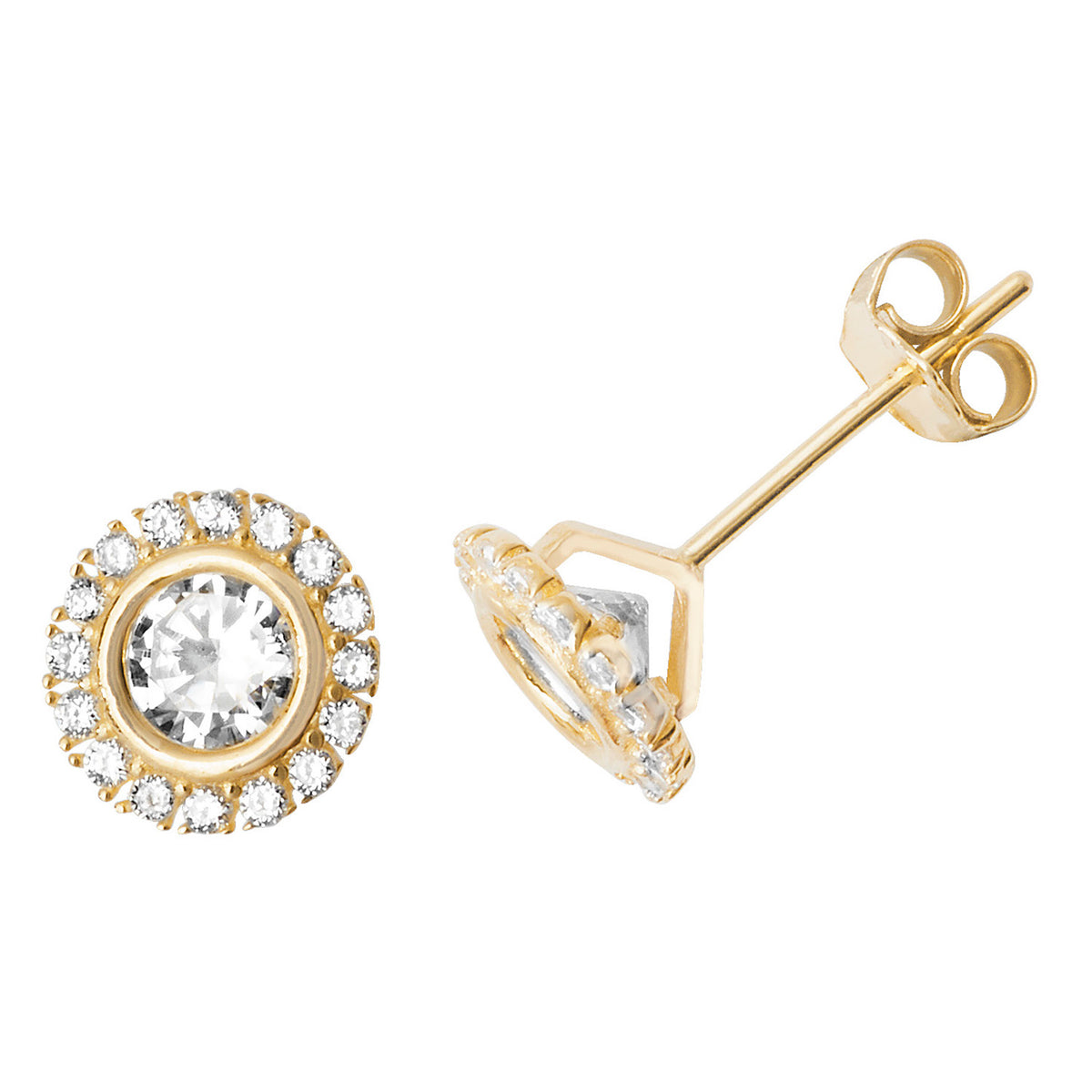 9ct Yellow Gold Earrings