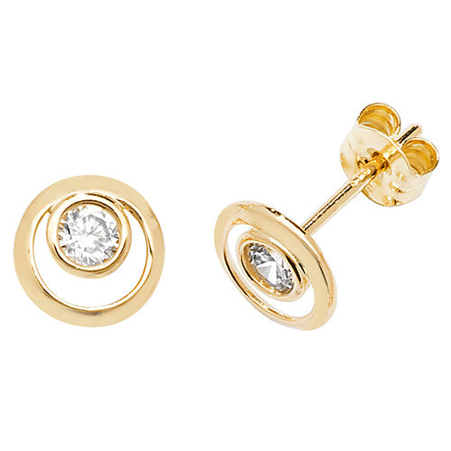 9ct Yellow Gold Earrings