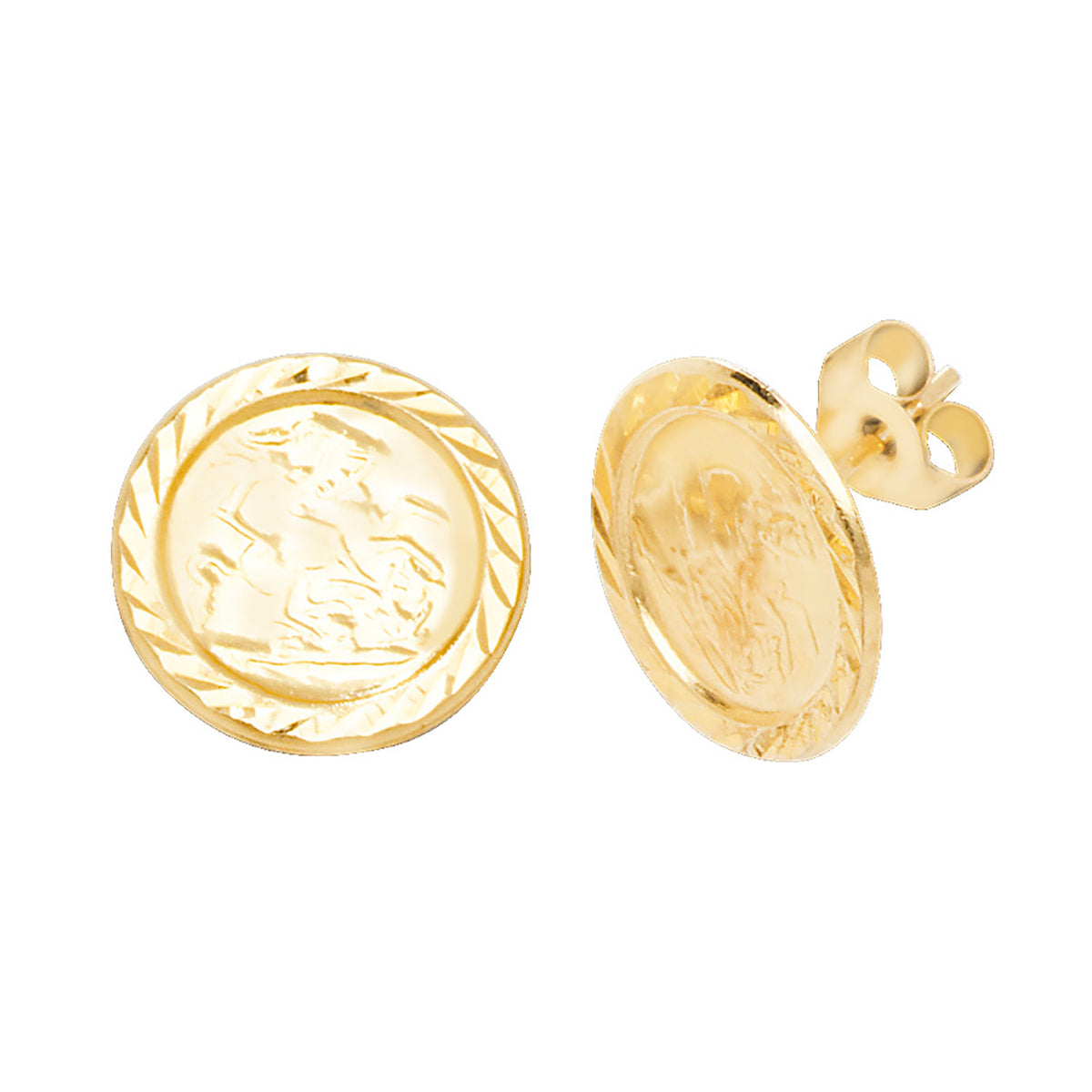 9ct Yellow Gold Earrings