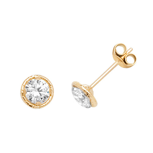 9ct Yellow Gold Earrings