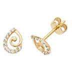 9ct Yellow Gold Earrings
