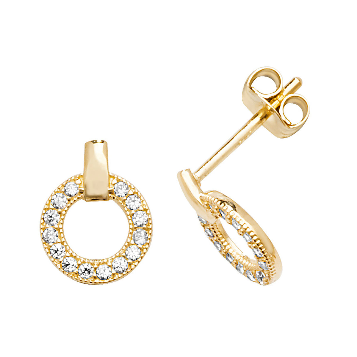 9ct Yellow Gold Earrings