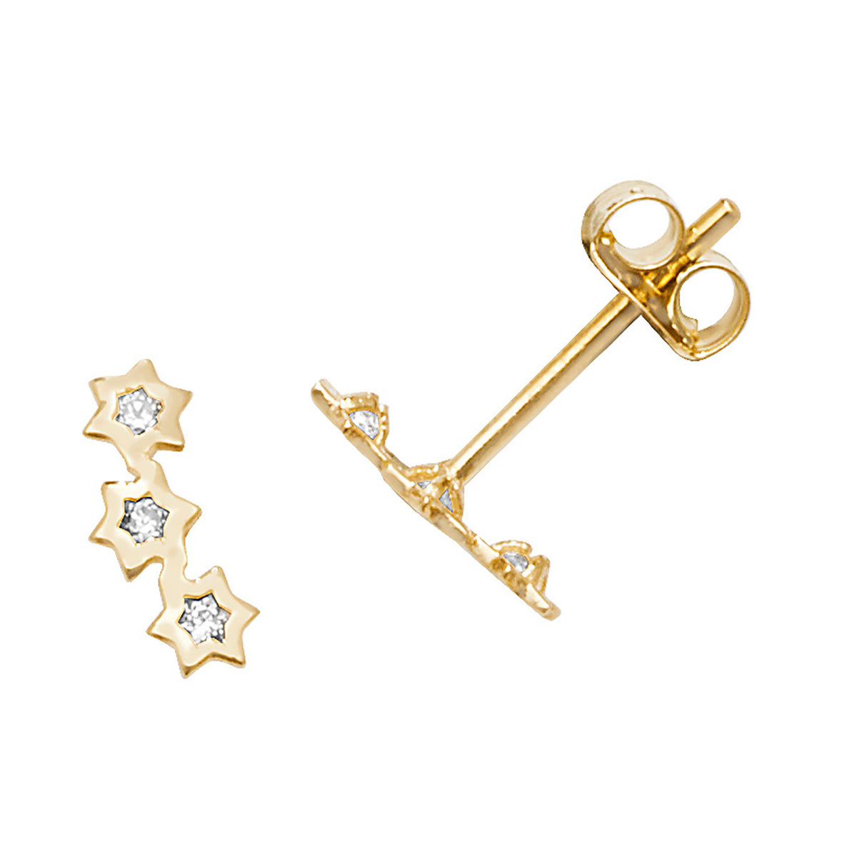 9ct Yellow Gold Earrings