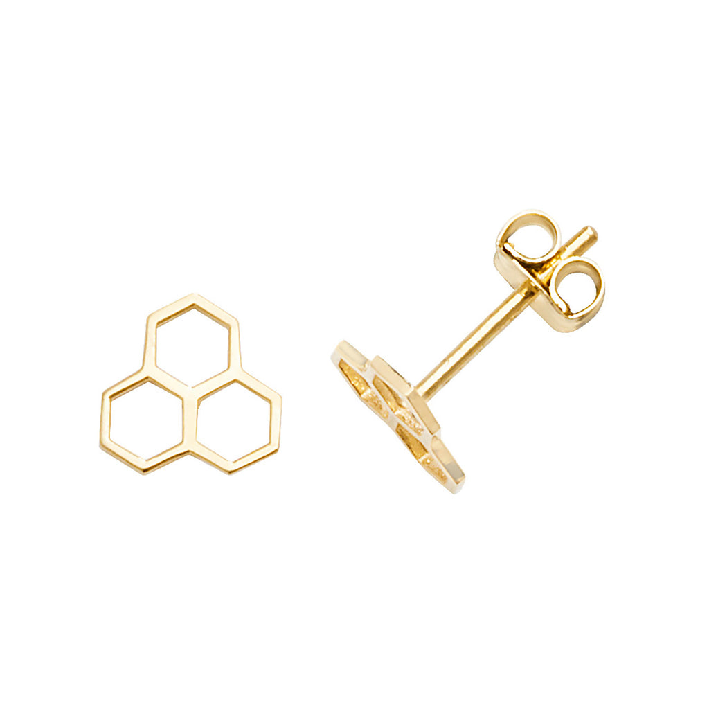 9ct Yellow Gold Earrings