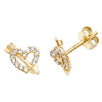 9ct Yellow Gold Earrings