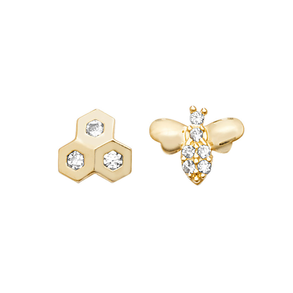 9ct Yellow Gold Earrings