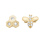 9ct Yellow Gold Earrings