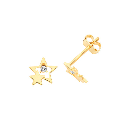 9ct Yellow Gold Earrings