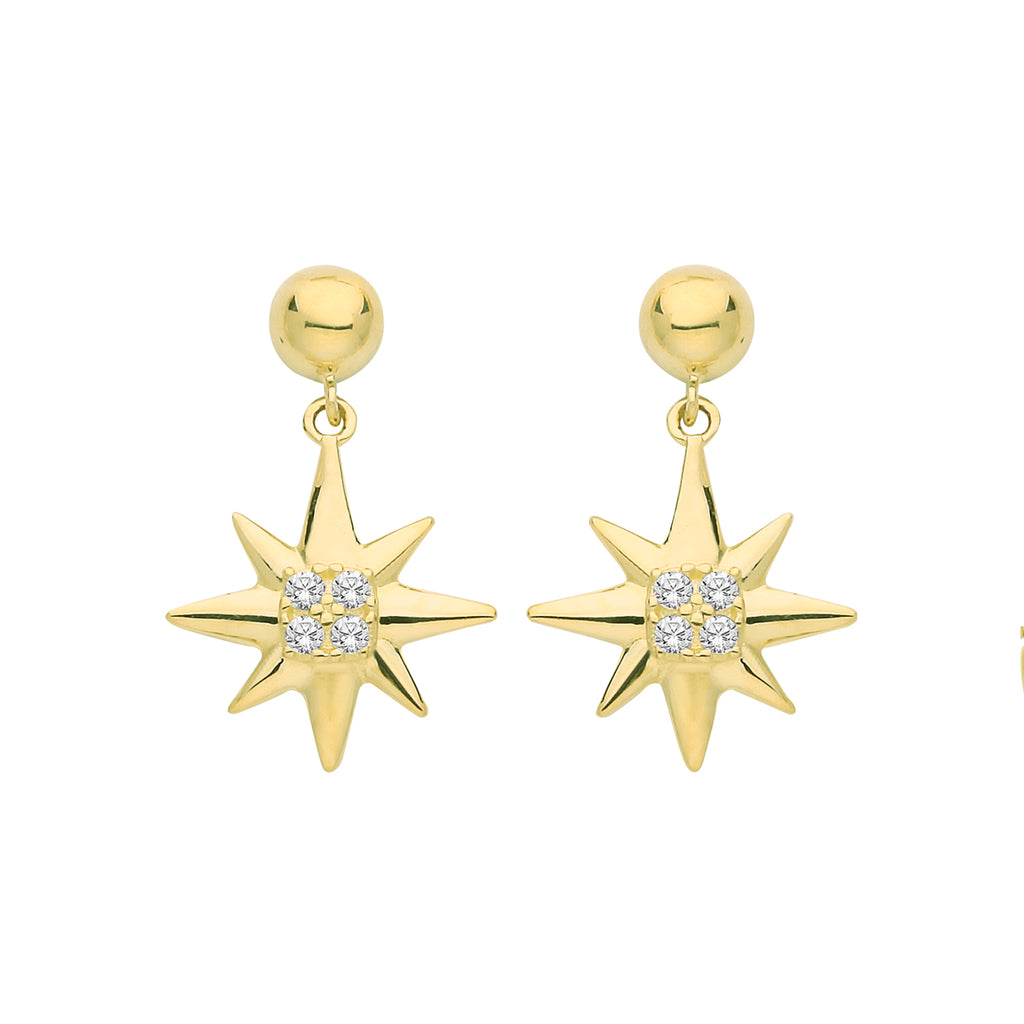 9ct Yellow Gold Earrings