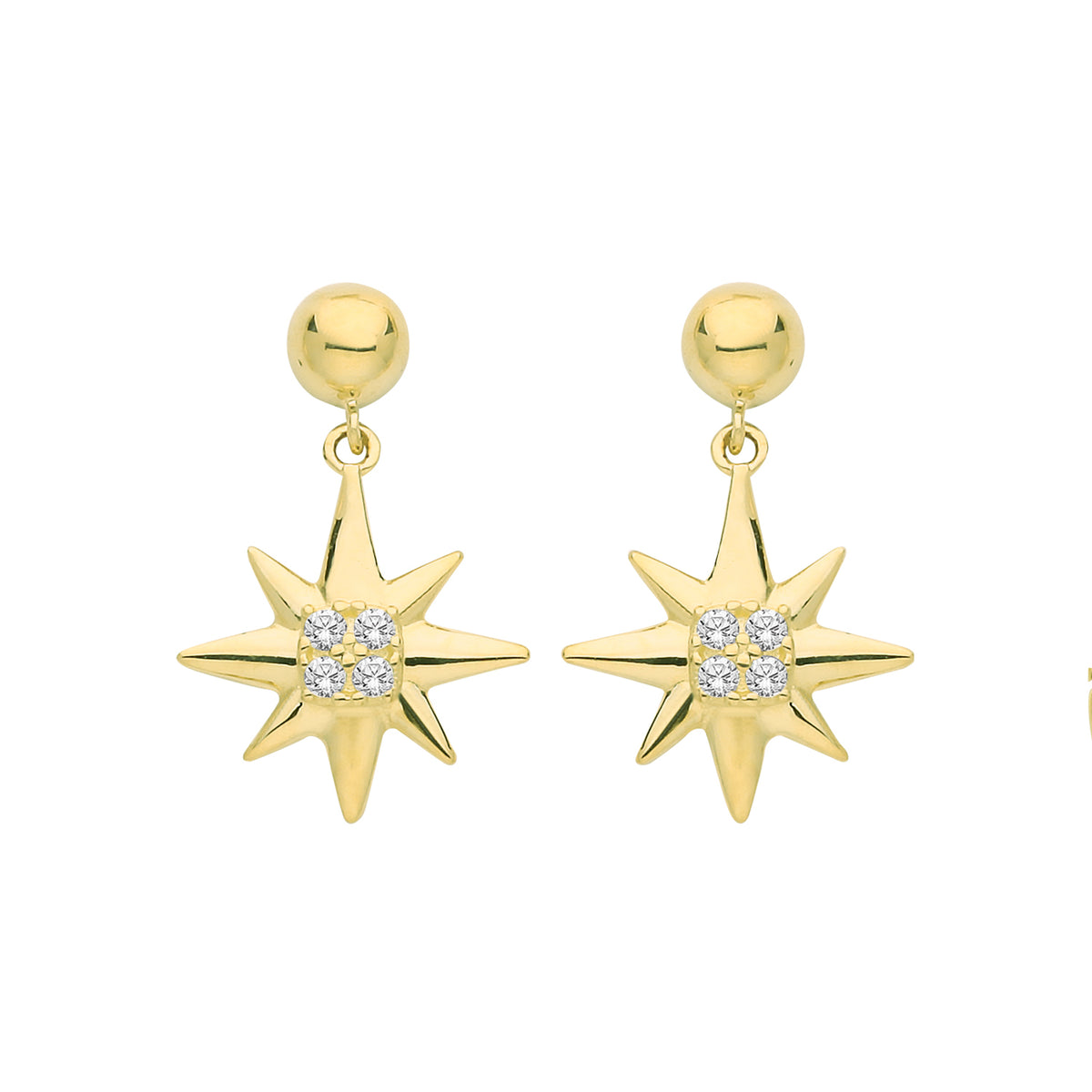 9ct Yellow Gold Earrings